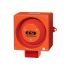 Clifford & Snell YL80 Series Red Sounder Beacon, 230 V ac, IP66, Wall Mount, 116dB at 1 Metre