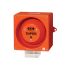 Clifford & Snell YL80 Super Series Clear Sounder Beacon, 24 V dc, IP66, Wall Mount, 120dB at 1 Metre