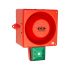 Clifford & Snell YL80 Super Hi Vis Blink-Licht Alarm-Leuchtmelder Grün, 24 VDC