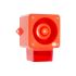 Clifford & Snell YL50 Series Red Sounder Beacon, 24 V dc, IP66, Wall Mount, 112dB at 1 Metre