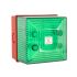 Clifford & Snell SD40 Series Green Static Beacon, 24 V dc, Wall Mount, LED Bulb, IP65