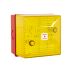 Clifford & Snell SD40 Series Yellow Static Beacon, 24 V dc, Wall Mount, LED Bulb, IP65