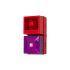 Clifford & Snell YL40 Series Magenta Sounder Beacon, 24 V dc, IP65, Wall Mount, 108dB at 1 Metre