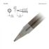 Hakko FX-9701/9702 0.8 mm Chisel Soldering Iron Tip for use with FX-9701, FX-9702