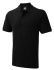 Uneek UC114 Black 100% Cotton Polo Shirt, UK- XS, EUR- XS