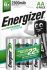 Energizer Energizer Rechargeable AA NiMH Rechargeable AA Battery, 2.3Ah, 1.2V