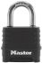 Master Lock Padlock Zinc Padlock, 9mm Shackle, 57mm Body