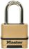 Master Lock Padlock Weatherproof Zinc Padlock, 9mm Shackle, 56mm Body