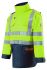 Roots RO1517 Yellow/Navy Unisex Hi Vis Parka, XXL