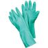 Tegera TEGERA Green Nitrile Chemical Resistant Work Gloves, Size 10