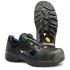 Jalas 1338 Unisex Black, Blue Composite Toe Capped Safety Shoes, UK 4, EU 37