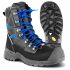 Jalas 1378 Unisex Black, Blue Composite Toe Capped Safety Shoes, UK 3, EU 36