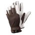 Tegera TEGERA Grey, White Leather Cut Resistant Work Gloves, Size 10