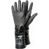 Tegera TEGERA Black Chemical Resistant Work Gloves, Size 11, Butyl Coating