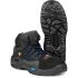 Jalas 1655 Unisex Black, Blue, Grey Aluminium Toe Capped Safety Shoes, UK 5, EU 38