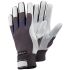 Tegera TEGERA Black, Blue, Grey, White Cotton, Leather Dry Environment Work Gloves, Size 10