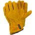 Tegera TEGERA Yellow Leather Heat Resistant Work Gloves, Size 11