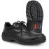 Jalas 1335 Unisex Black Aluminium Toe Capped Safety Shoes, UK 3, EU 36