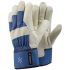 Tegera TEGERA Beige, Blue Leather Cold Resistant Work Gloves, Size 11