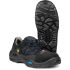 Jalas 1645 Unisex Black, Blue, Grey Aluminium Toe Capped Safety Shoes, UK 6, EU 39