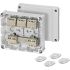 HENSEL DPC Series Grey Polystyrene Junction Box, IP54, 49 x 139 x 119mm