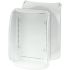 HENSEL KF Series Grey Polycarbonate Junction Box, IP66, IP67, IP69, 122 x 355 x 255mm