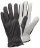 Tegera TEGERA Grey, White Leather Good Dexterity Work Gloves, Size 10