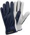 Tegera TEGERA Blue, White Leather Fine Assembly Work Gloves, Size 12