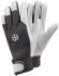 Tegera TEGERA Grey, White Leather Cold Resistant Work Gloves, Size 6