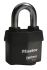 Master Lock Padlock Weatherproof Steel Padlock, 11mm Shackle, 65mm Body