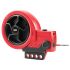 Master Lock Red Steel Core Cable, Thermoplastic Cable Lockout, 9.5mm Shackle