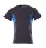 Mascot Workwear Dark Navy 100% Cotton Short Sleeve T-Shirt, UK- XS, EUR- XS