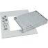 Eaton Grey Mounting Plate Metal Faceplates & Mounting Plates