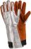 Tegera TEGERA Grey, Red Leather Cut Resistant Work Gloves, Size 12