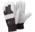 Tegera TEGERA Grey, White Leather Dry Environment Work Gloves, Size 11