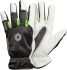 Tegera TEGERA Black, Green, White Leather Cold Resistant Work Gloves, Size 10