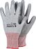 Tegera TEGERA Grey Elastane, HPPE, Nylon Cut Resistant Work Gloves, Size 10, Polyurethane Coating