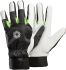 Tegera TEGERA Black, Green, White Leather Cold Resistant Work Gloves, Size 6