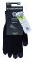 Tegera TEGERA Black Merino Wool, Nylon, Spandex Cold Resistant Work Gloves, Size 6