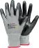 Tegera TEGERA Grey HPPE, Nylon, Spandex, Stainless Steel Fibre Yarn Cut Resistant Work Gloves, Size 7, Polyurethane