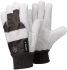 Tegera TEGERA Grey, White Leather Cold Resistant Work Gloves, Size 10