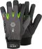 Tegera TEGERA Black, Grey Synthetic Leather Cut Resistant Work Gloves, Size 10