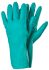 Tegera TEGERA Green Nitrile Chemical Resistant Work Gloves, Size 7