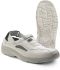 Jalas 5012 Unisex White Safety Shoes, UK 4, EU 37