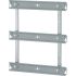 Eaton Grey 2 Gang Faceplate & Mounting Plate