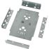 Eaton Dark Grey 2 Gang Reinforcement Plate Faceplate & Mounting Plate