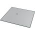 Eaton Grey Floor Plate Aluminium Faceplate & Mounting Plate