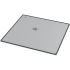 Eaton Grey Floor Plate Aluminium Faceplate & Mounting Plate