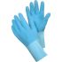 Tegera TEGERA Blue Latex Chemical Resistant Work Gloves, Size 10