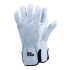 Tegera TEGERA Grey, White Leather Cut Resistant Work Gloves, Size 10